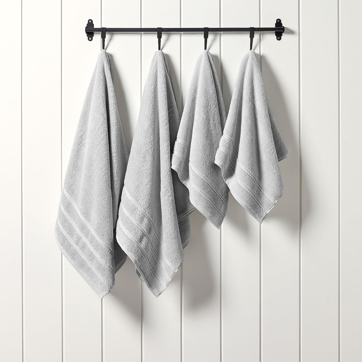 Christy Antalya Large Bath Towels | Set of 6 | 100% Turkish Cotton