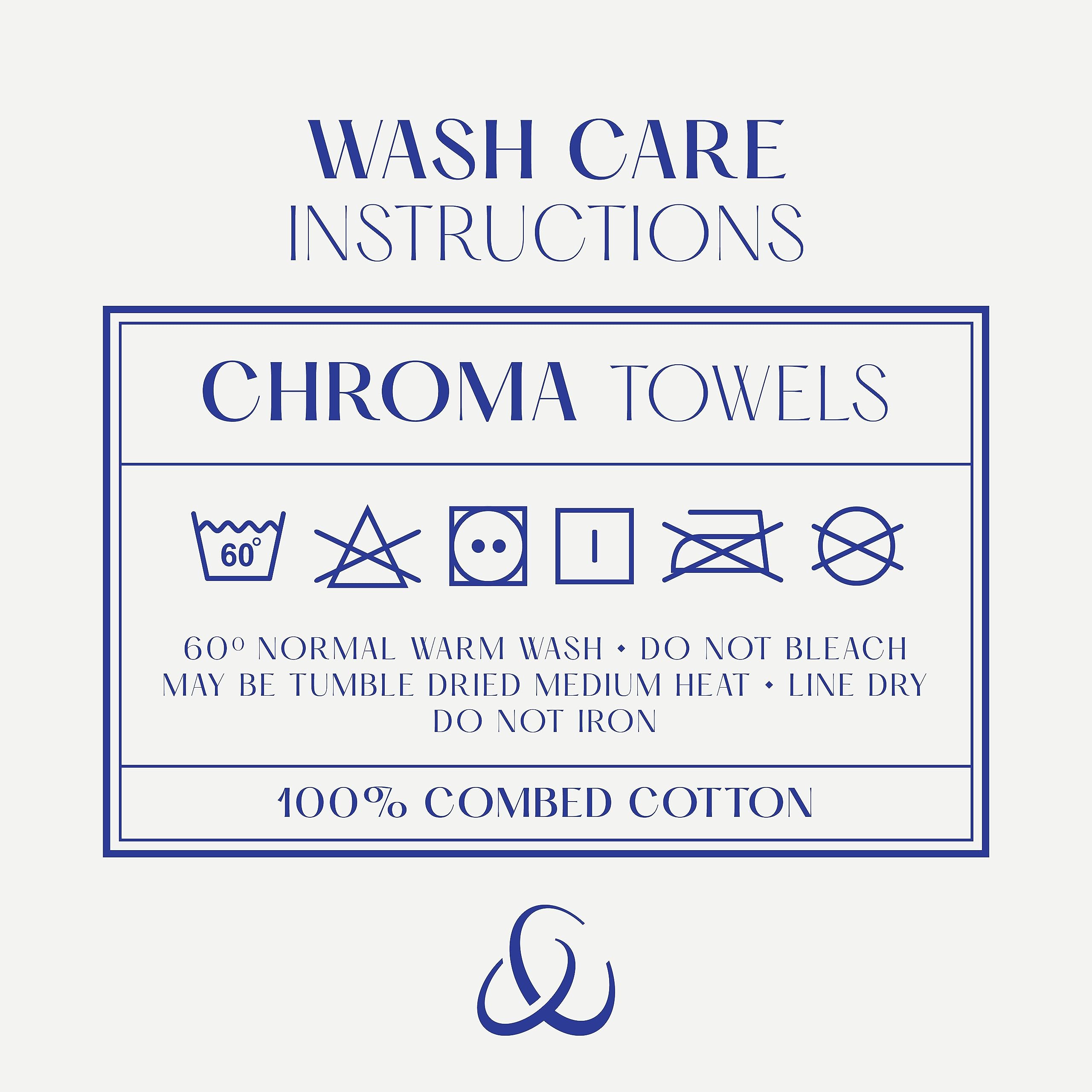 Christy Chroma Bath Towel Set | Set of 6 | 2 Bath 2 Hand 2 Face