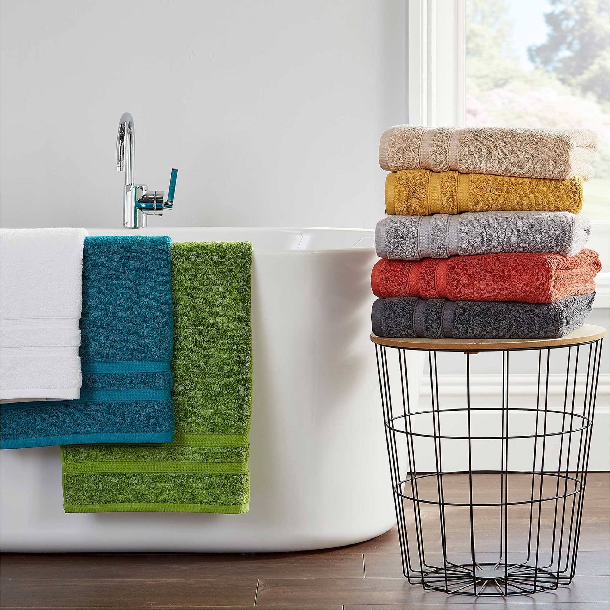 Christy Chroma Bath Towel Set | Set of 6 | 2 Bath 2 Hand 2 Face